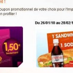 La croissanterie .. coupon de promotion