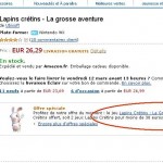 Wii : 2 jeux lapins cretins pour moins de 27 euros port inclu