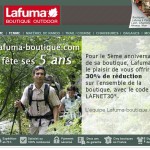 Lafuma .. 30% de remise jusqu'au 6 juin