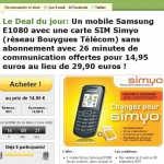 Marseille : Telephone mobile sans engagement à 14 euros 90