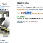 Jeu Trackmania pour wii à moins de 35 euros