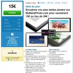 Une photo en cadre pour 15 euros au lieu de 39