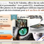 Poster 30x40 sur support alu à 19.8 euros au lieu de 39 euros