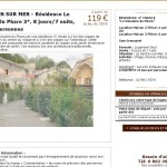 Vacances de paques : 119 euros la location au Verdon sur mer pour 4 personnes