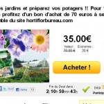35 euros de réduction pour acheter plantes , legumes , fruits 