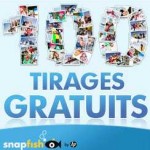 2 fois 50 tirages gratuits hors frais de port
