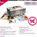 100 tirages photos pour 3 euros livrés en magasin