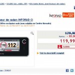 Avertisseur de radar inforad ci à moins de 120 euros