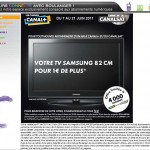 Une tv pour 1 euro pour un abonnement à canal+ chez boulanger jusqu'au 21 juin