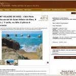 Location en club vacances à moins de 450 euros en juillet en vendée