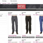 Vetements Diesel en vente privée