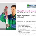 Euromaster : 40 , 80 euros d'economie sur tout ..