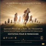 Invitation grand prix de l'arc de triomphe le 2 octobre