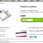 100 photos 11x15 pour 7 euros en retrait magasin ou 8.90 livrées à domicile