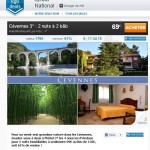 2 nuits en hotels 3 étoiles dans les cevennes pour 69 euros