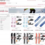 Materiels et equipement de ski en vente privee