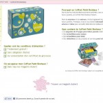 Aubert .. coffret petit bonheur gratuit .. pour celles qui attendent un heureux evenement