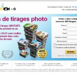40 tirages photos gratuits par mois durant 1 an (hors frais de port)