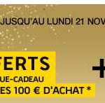 Fnac ..  offres adhérents jusqu'au 21 novembre