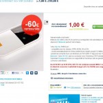 Clé3G domino avec 1 an d'acces à internet (100mb par mois) pour 37 euros