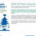 Sapins de noel à 1 euro à Ikea