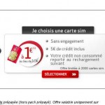 Virgin Mobile : puce sim prepayée à 1 euro sans engagement incluant 5€ de communication