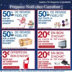 Carrefour 17 18 decembre :  bon d'achats sur consoles, tv, 50% sur jouets ...