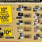 Fnac : journées adhérents : 10€ par tranche de 100e d'achats jusqu'au 12 décembre 