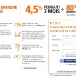 80 euros offerts pour l'ouverture d'un livret orange ing sans risque avec dépot de 500 euros ..  terminé