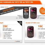 2 Mobiles à clavier sans engagement interessant en vente flash ( 19€ l'ot585 ou  29€ pour le nokia C3 apres ODR)