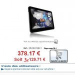 Tablette android 10 pouces Motorola Xoom 32Go qui revient à moins de 280 euros