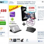 Tablette xoom 32Go + housse + dock multimedia à moins de 300 euros