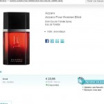 Eau de toilette pour hommes  AZZARO ELIXIR 30ml à 21 euros 55