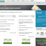 B and you .. forfaits mobiles à 9.90 euros pour 2 heures  et illimité à 19.90 euros