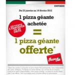 Coupons de reduction valables chez pizza pai en vente à emporter jusqu'au 14 fevrier 2012