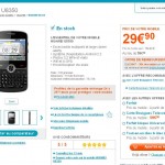 smartphone Huawei u8350 qui revient à 45€ avec 19€ de credit de com en prépayé .. jusqu'au 18 mars 
