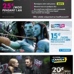canalsat à 15 euros par mois, canalplus à 20 euros , les deux pour 25 euros par mois durant 1 an ... TERMINEE ..
