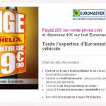 20 euros le bon d'achat d'une valeur de 40 valable chez euromaster