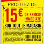 Hyper Geant casino : 15 euros de remise pour 150 d'achats du 16 au 22 janvier