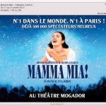 Billets pour le spectacle Mamma mia en vente privee