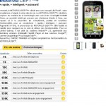 Smartphone android Motorola Defy à 159 euros en prepayé sans engagement (et sans verrouillage semble t il )