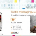 Mobile à clavier tactile messenging revient 9 euros seulement en formule prépayée sans engagement ... jusqu'à 10 heures le 30/janvier