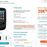 Smartphone android à clavier  alcatel OT980 à 39.90 euros en prépayé sans engagement