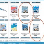 moins de 2 euros 50 une cartouche d'encre + une serpilliere microfibres port inclu