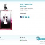 Eau de parfum Ma Dame de Gaultier à 25.47 en vapo 30ml