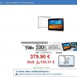 100 euros de remboursement sur les galaxy tab : la gt 8.9 à moins de 280 euros , la galaxy tab 10 à 289 euros
