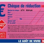 Leader price - bon de reduction de 6 euros pour 40 du 8 au 13 fevrier