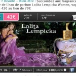 Eau de parfum Lolita Lempicka 100ml à 49 euros port inclu