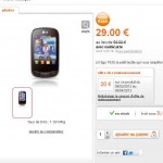 Mobile LG EGO à 9 euros en formule prepayée sans engagement