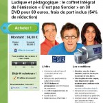 l'integrale de l'emission c'est pas sorcier pour 69 euros (38 dvd)